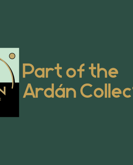 Logo of the Ardán Collective featuring geometric shapes and the text "Part of the Ardán Collective" in tan lettering on a dark green background.